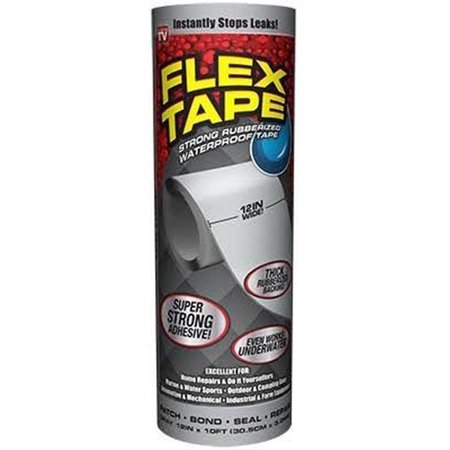 SWIFT RESPONSE Swift Response 240246 12 in. x 10 ft. Grey Flex Tape 240246